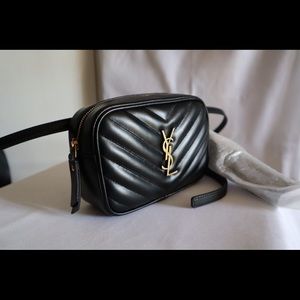 SAINT LAURENT - Lou Belt Bag in Matelassé Leather